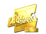 Artwork for Sticker | Edward (Gold) | Atlanta 2017
