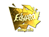 Artwork for Sticker | Edward (Gold) | Cologne 2016