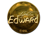 Artwork for Sticker | Edward (Gold) | Katowice 2019