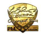Sticker | Edward (Gold) | Krakow 2017
