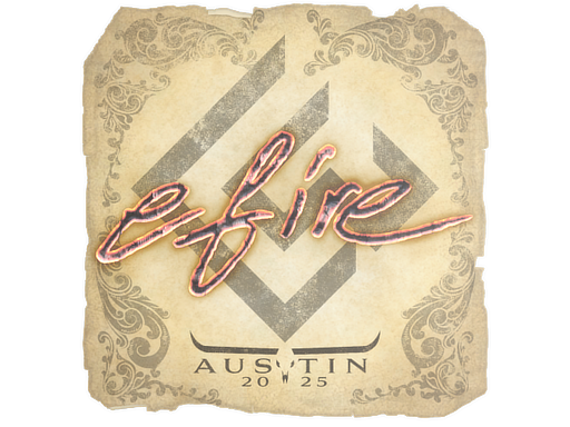 Sticker | efire | Austin 2025
