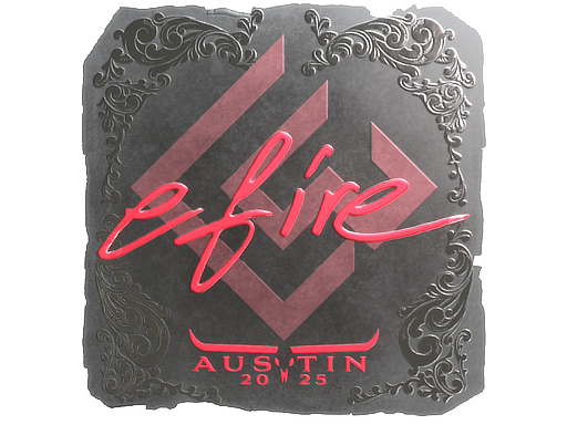 Sticker | efire | Austin 2025