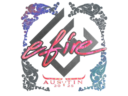 Sticker | efire | Austin 2025