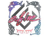 Artwork for Sticker | efire (Holo) | Austin 2025