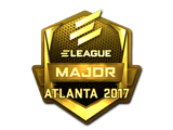 Artwork for Sticker | ELEAGUE (Gold) | Atlanta 2017