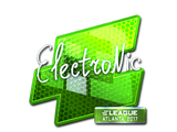 Artwork for Sticker | electronic (Foil) | Atlanta 2017