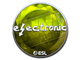 Sticker | electronic | Katowice 2019