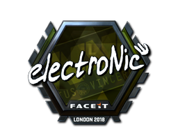 Sticker | electronic | London 2018