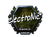 Artwork for Sticker | electronic (Foil) | London 2018