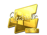 Artwork for Sticker | electronic (Gold) | Atlanta 2017