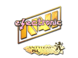 Artwork for Sticker | electronic (Holo) | Antwerp 2022