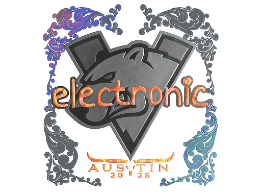 Sticker | electronic (Holo) | Austin 2025