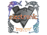 Artwork for Sticker | electronic (Holo) | Austin 2025