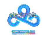 Artwork for Sticker | electronic (Holo) | Copenhagen 2024