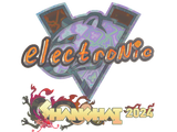 Artwork for Sticker | electronic (Holo) | Shanghai 2024