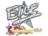 Artwork for Sticker | EliGE (Glitter) | Shanghai 2024