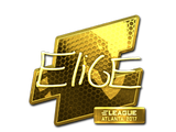 Artwork for Sticker | EliGE (Gold) | Atlanta 2017