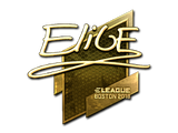 Artwork for Sticker | EliGE (Gold) | Boston 2018