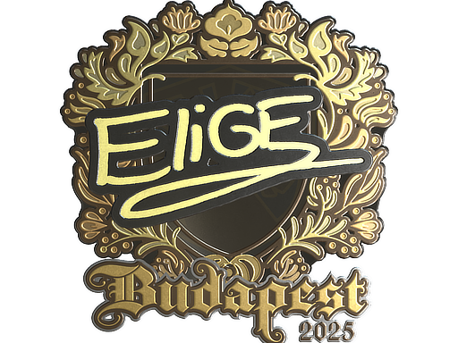 Sticker | EliGE (Gold) | Budapest 2025