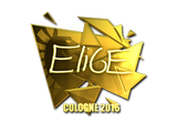 Artwork for Sticker | EliGE (Gold) | Cologne 2016