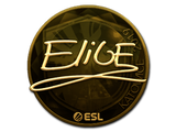 Artwork for Sticker | EliGE (Gold) | Katowice 2019