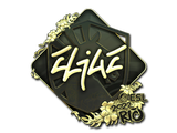 Artwork for Sticker | EliGE (Gold) | Rio 2022