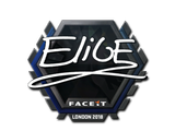 Artwork for Sticker | EliGE | London 2018