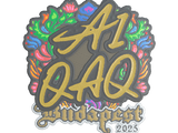 Artwork for Sticker | EmiliaQAQ (Embroidered) | Budapest 2025