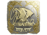Artwork for Sticker | EmiliaQAQ (Gold) | Austin 2025