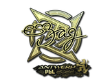 Artwork for Sticker | es3tag (Gold) | Antwerp 2022