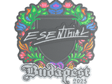 Artwork for Sticker | esenthial (Embroidered) | Budapest 2025