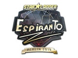 Sticker | EspiranTo (Gold) | Berlin 2019