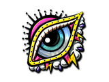 Artwork for Sticker | Ethereal Gaze (Foil)
