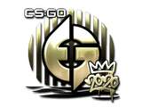 Artwork for Sticker | Evil Geniuses (Gold) | 2020 RMR