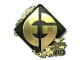 Artwork for Sticker | Evil Geniuses (Gold) | Rio 2022