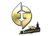 Artwork for Sticker | Evil Geniuses (Gold) | Stockholm 2021