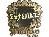 Artwork for Sticker | ewjerkz (Gold) | Budapest 2025
