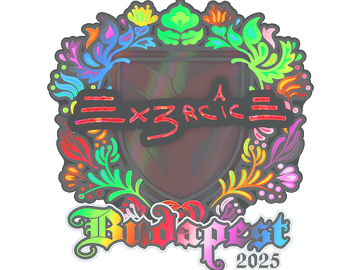 Sticker | Ex3rcice (Holo) | Budapest 2025