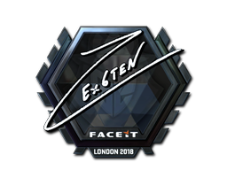 Sticker | Ex6TenZ | London 2018