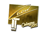 Artwork for Sticker | Ex6TenZ (Gold) | Cologne 2015