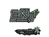 Artwork for Sticker | exit | Antwerp 2022
