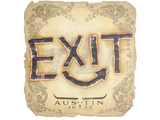 Artwork for Sticker | exit | Austin 2025