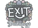 Artwork for Sticker | exit | Budapest 2025