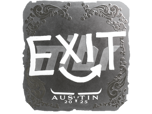Sticker | exit | Austin 2025