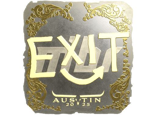 Sticker | exit | Austin 2025