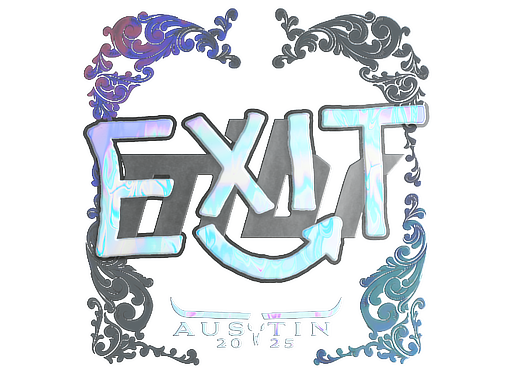 Sticker | exit | Austin 2025