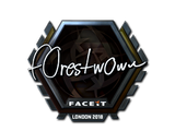 Artwork for Sticker | f0rest (Foil) | London 2018