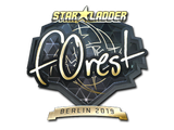 Artwork for Sticker | f0rest (Gold) | Berlin 2019