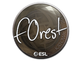 Artwork for Sticker | f0rest | Katowice 2019