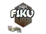 Artwork for Sticker | F1KU (Glitter) | Paris 2023